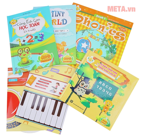 Combo Bút Thông Minh Mr. Bubino Và Bộ Sách Vui Học Tiếng Anh Cùng Mr. Bubino