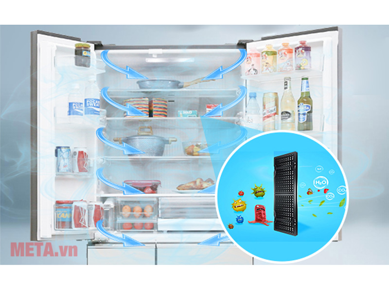 Tủ lạnh Panasonic Inverter NR-F503GT-T2 491 lít