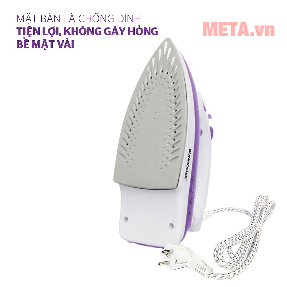 Bàn là hơi nước Sunhouse SHD2063P
