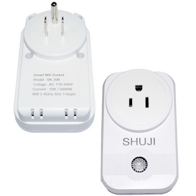 Ổ cắm điện thông minh Shuji SK-206 (Wifi 2.4GHz)