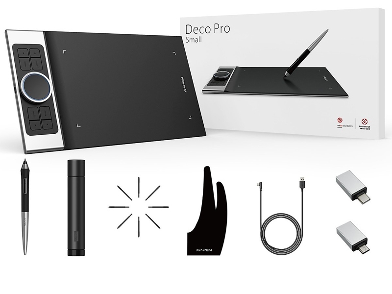 Bảng vẽ điện tử XP-Pen Deco Pro Small 9 x 5 inch 8192 lực nhấn