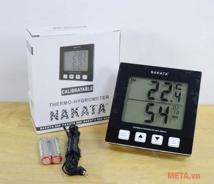 Nhiệt ẩm kế điện tử Nakata NHP 2099TH