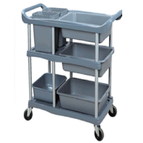 Xe đẩy thu dọn thức ăn bằng nhựa L-022-A/B