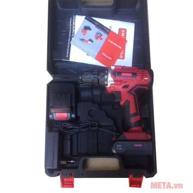 Máy khoan pin Amaxtools AM 21V