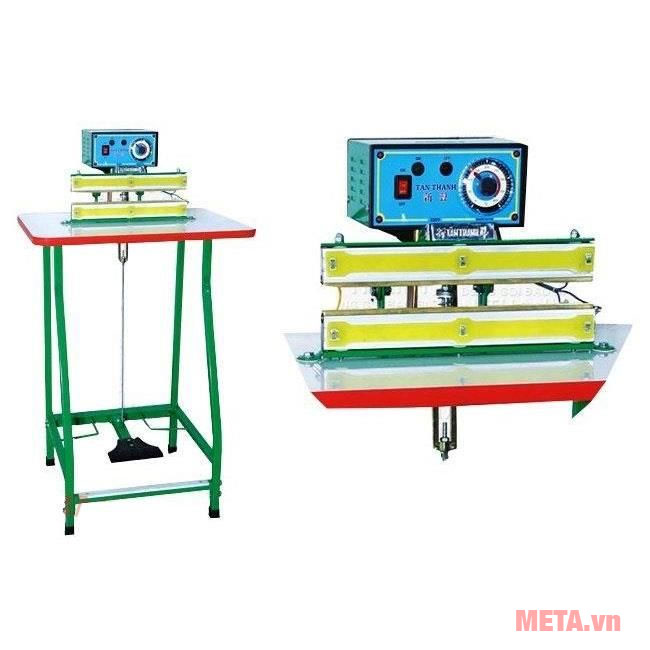 Máy hàn miệng túi dập chân M5-400 mm