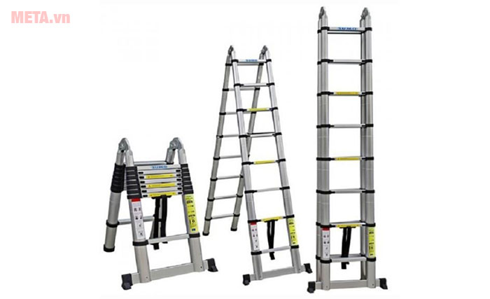 Thang nhôm rút gọn chữ A Sumo ADT808B (5m)