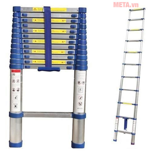 Thang nhôm rút Sumika SK 380 blue