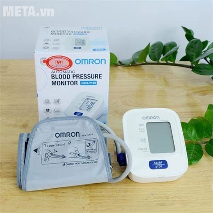 Máy đo huyết áp bắp tay Omron Hem 7120