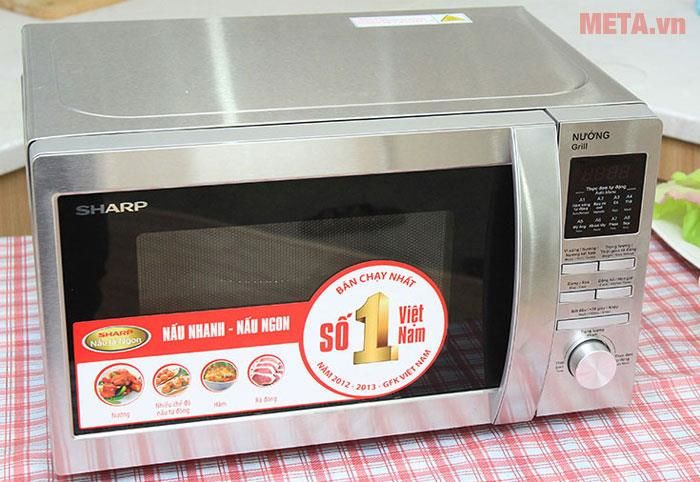 Lò vi sóng có nướng Sharp R-G620VN-ST - 20 lít