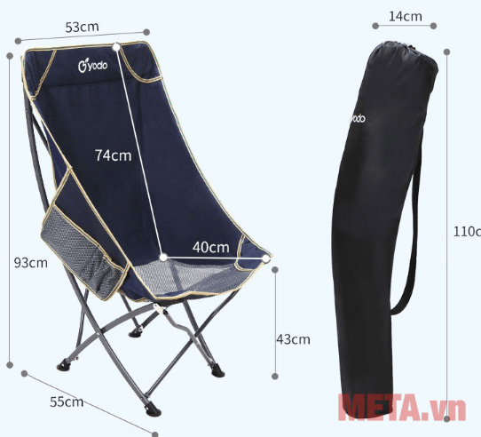 Ghế dã ngoại thông minh GCC1