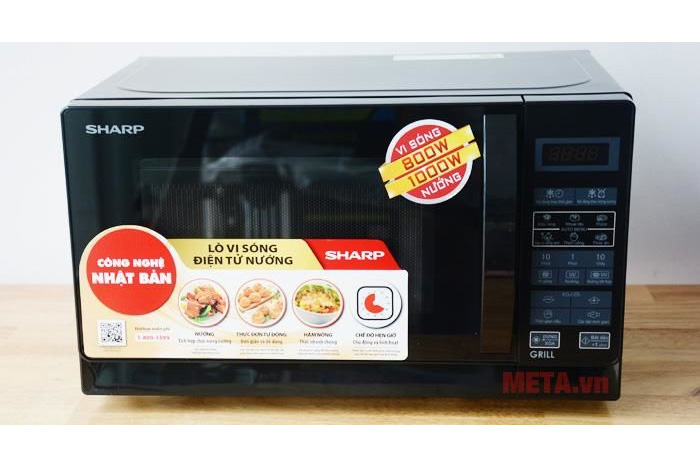 Lò vi sóng điện tử có nướng Sharp R-G273VN-B  (20 lít)