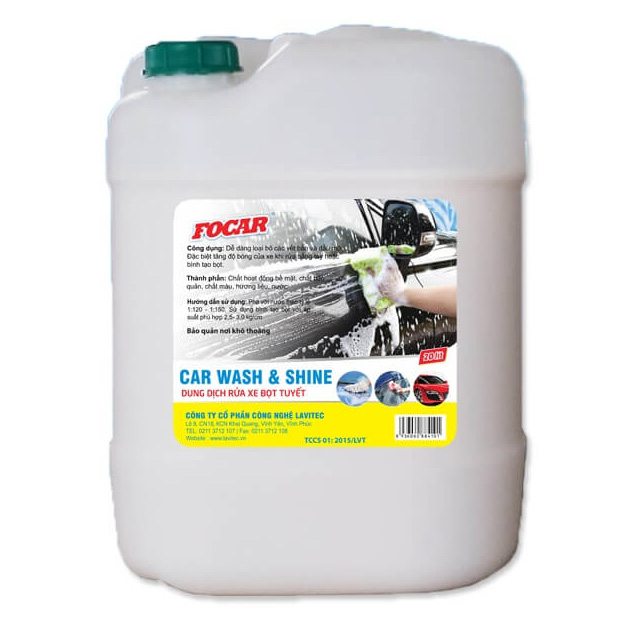 Dung dịch rửa bóng xe FOCAR Car Wash & Shine