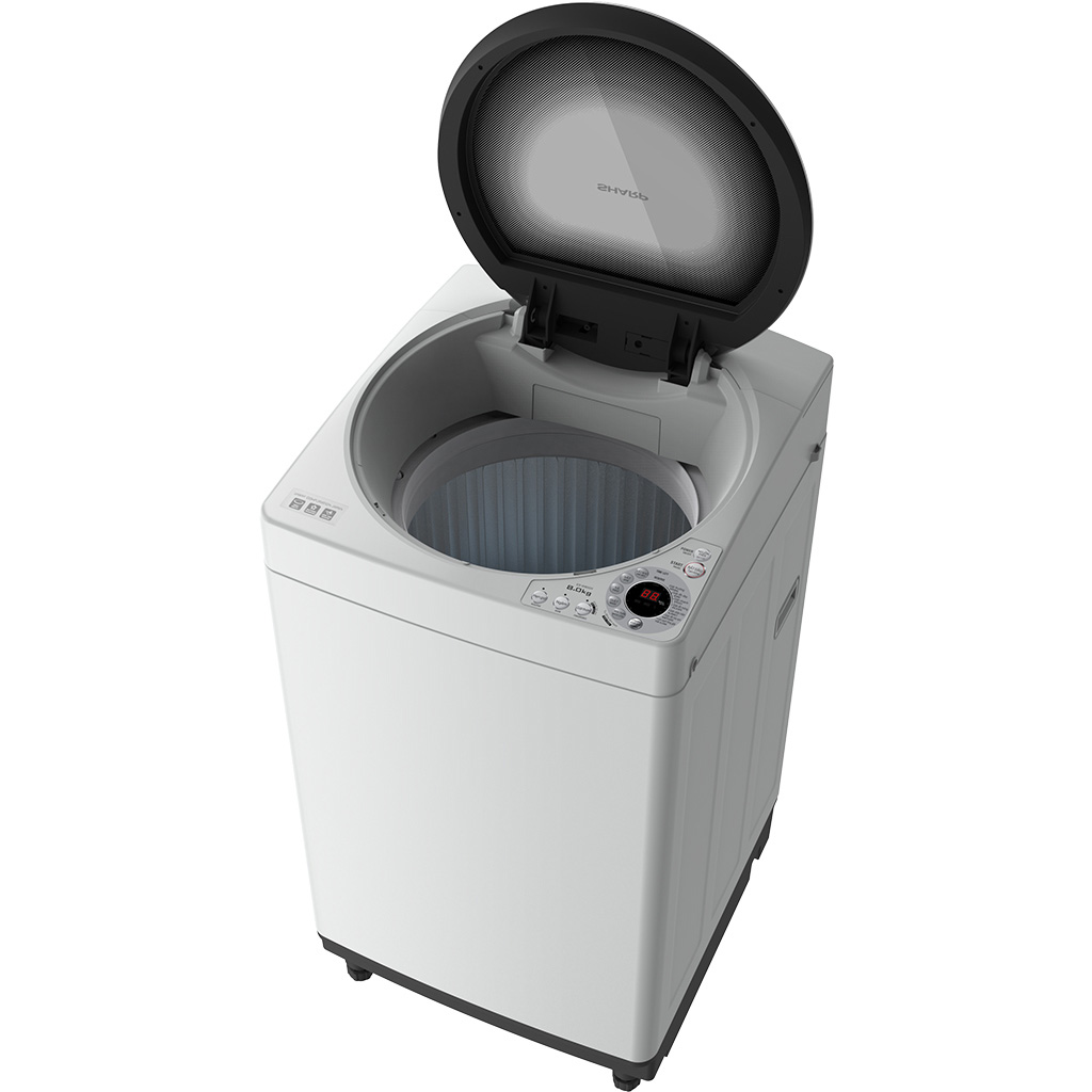 Máy giặt lồng đứng Sharp 8kg ES-W80GV-H