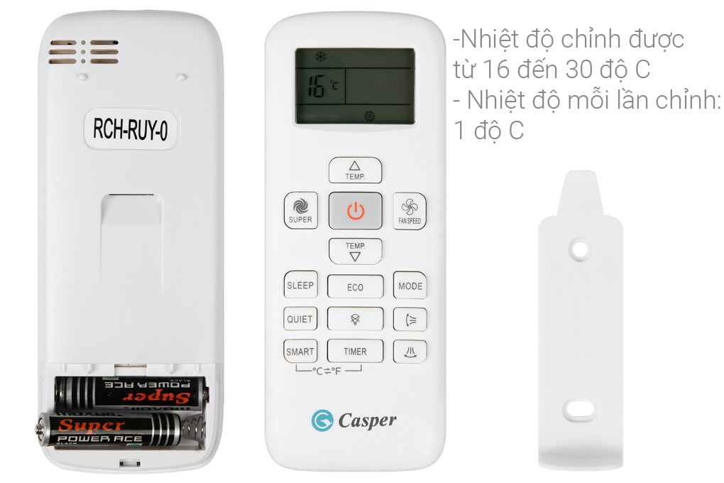 Điều hòa 1 chiều 9000BTU Casper LC-09TL32