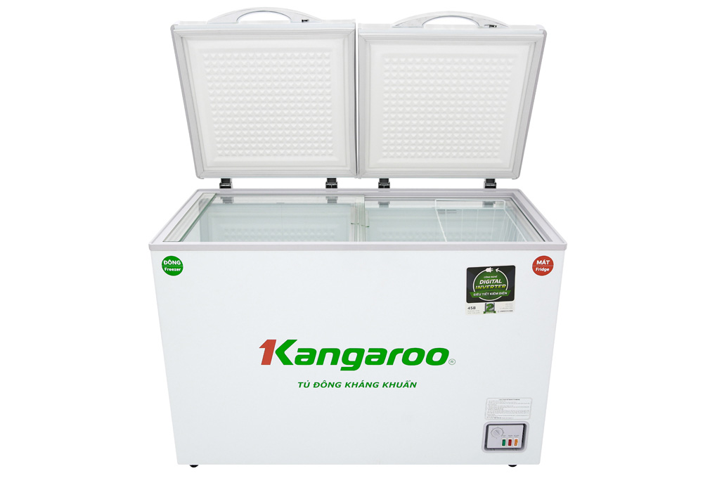 Tủ đông kháng khuẩn 2 ngăn Kangaroo KG388NC2 - 388 lít