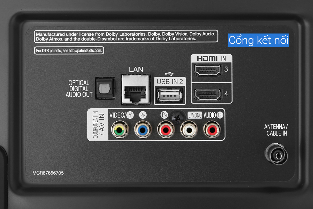 Smart Tivi LG 4K 43 inch 43UM7600PTA