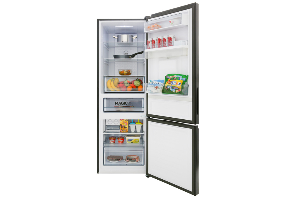 Tủ lạnh AQUA Inverter 320 lít AQR-IW378EB (BS)