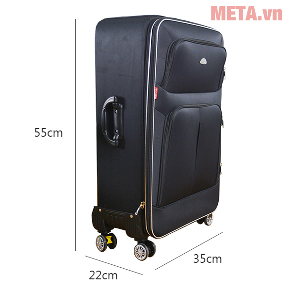 Vali 4 bánh xoay VLX015 20 inch