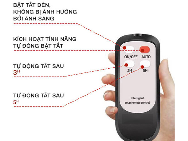 Đèn LED năng lượng mặt trời JinDian 40w JD-8840L