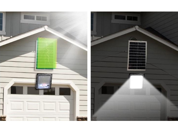 Đèn pha LED năng lượng mặt trời 200W JinDian JD-7200