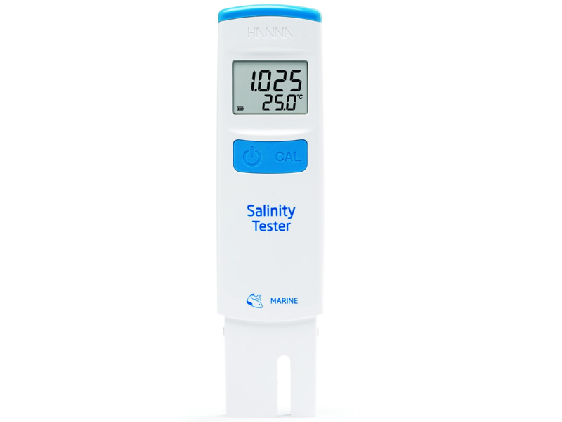 Bút đo độ mặn, nhiệt độ trong thủy sản Hanna HI98319