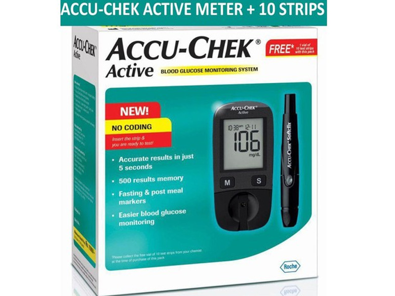 Máy đo đường huyết Accu-Chek Active