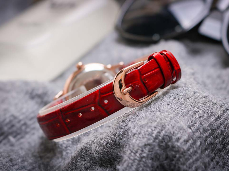 Đồng hồ nữ JS-044A kính Sapphire Julius Hàn Quốc dây da