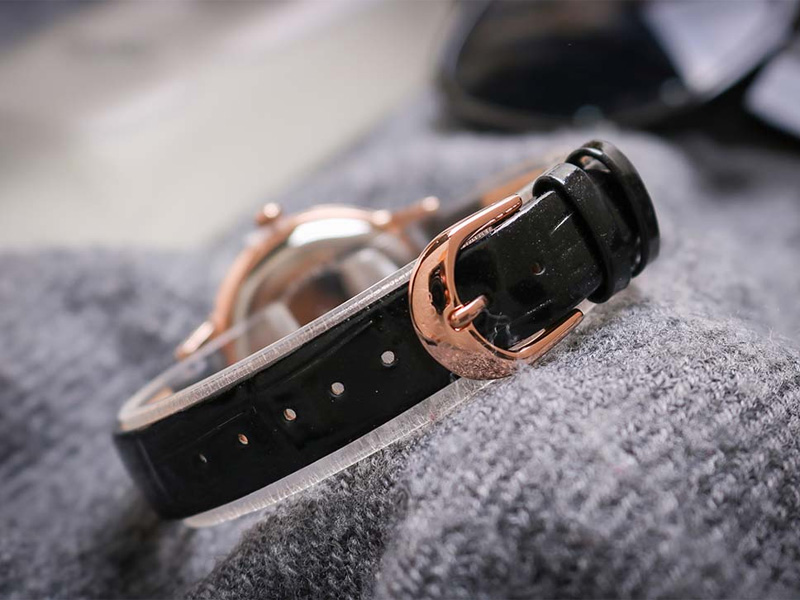 Đồng hồ nữ JS-044A kính Sapphire Julius Hàn Quốc dây da