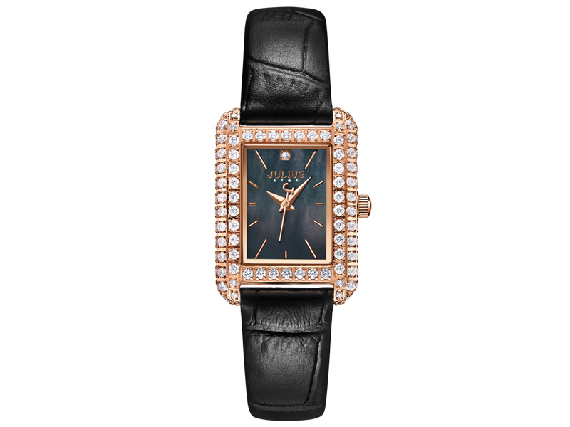 Đồng hồ nữ JS-046 kính Sapphire Julius Hàn Quốc