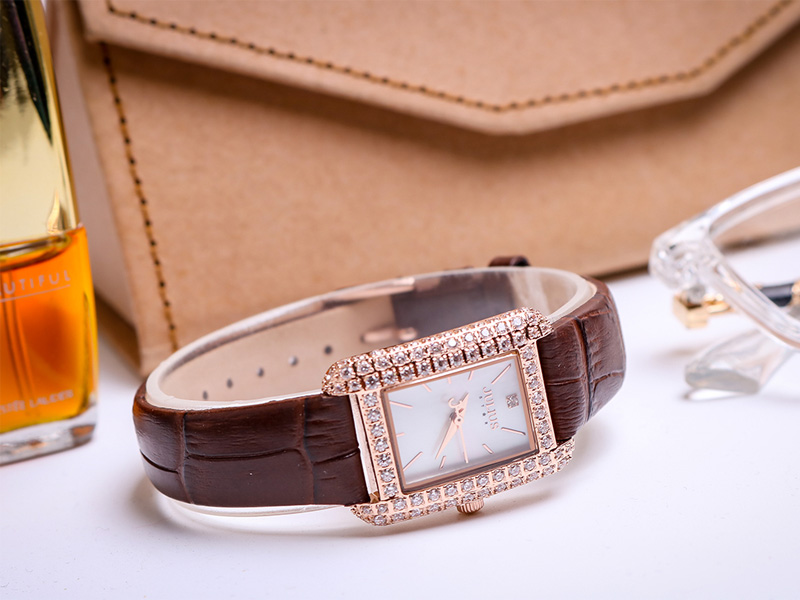 Đồng hồ nữ JS-046 kính Sapphire Julius Hàn Quốc