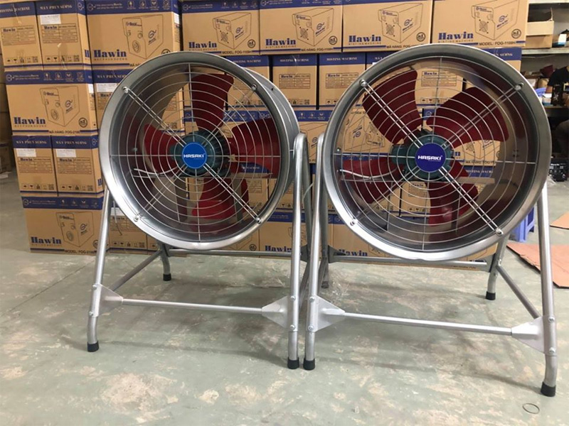 Quạt công nghiệp tròn có chân Hawinco DFG 60A