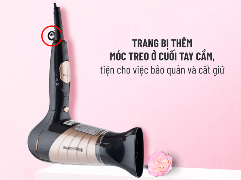 Máy sấy tóc Nagakawa NAG1604 (1.600W)