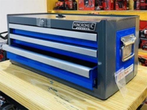 Thùng đồ nghề bằng thép 3 ngăn ray trượt Kincrome K7653