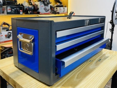 Thùng đồ nghề bằng thép 3 ngăn ray trượt Kincrome K7653