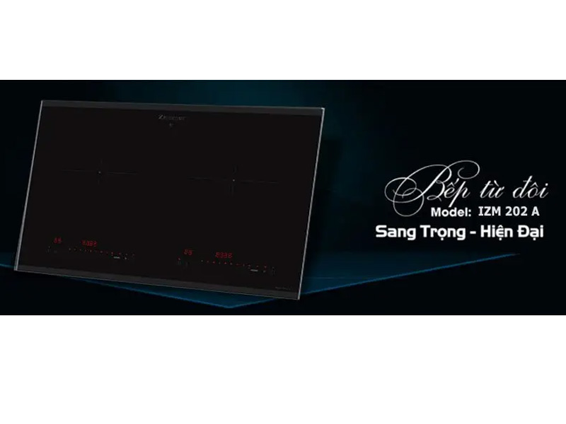 Bếp từ đôi Zemmer IZM 202 A (Nẹp Alu)