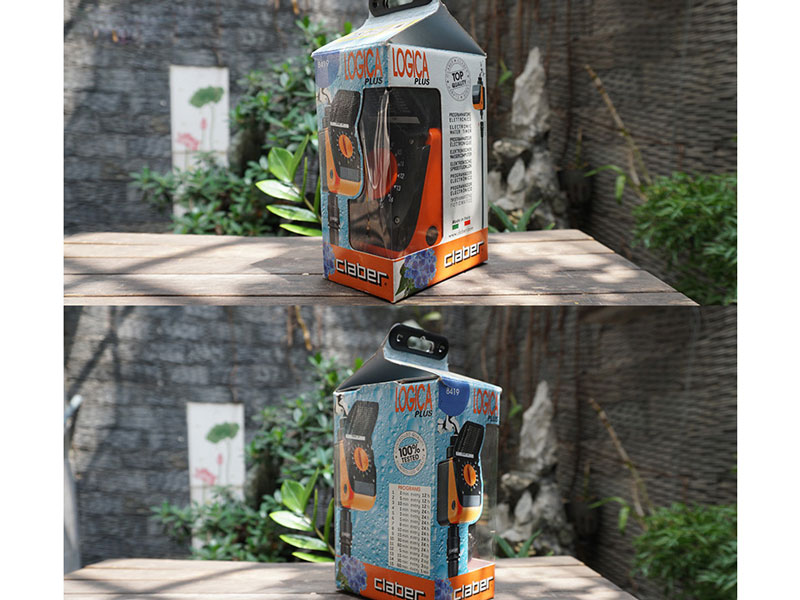 Bộ hẹn giờ tưới cây tự động Aquauno Logica Plus Timer-Claber 8419