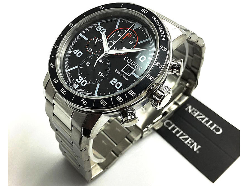 Đồng hồ nam Citizen CA0641-83E (Máy Eco-Drive, tính năng bấm giờ, lịch ngày, kích thước mặt 44mm)