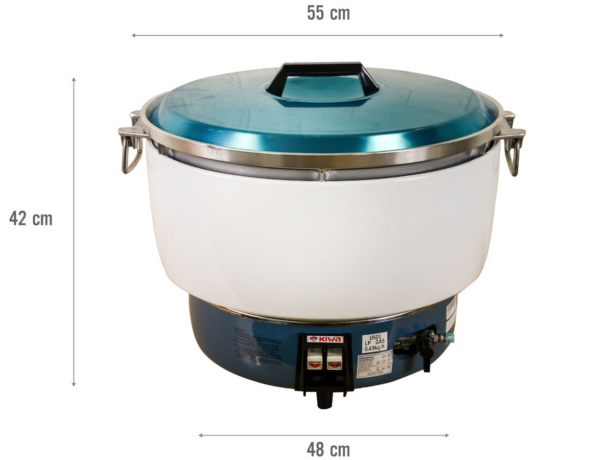 Nồi cơm gas Kiwa MK-55RA - 10 lít