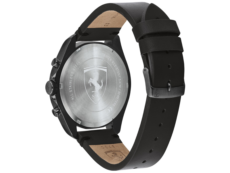 Đồng hồ nam Ferrari 0830752 (Dây da, lịch thứ ngày, kích thước mặt 45mm)