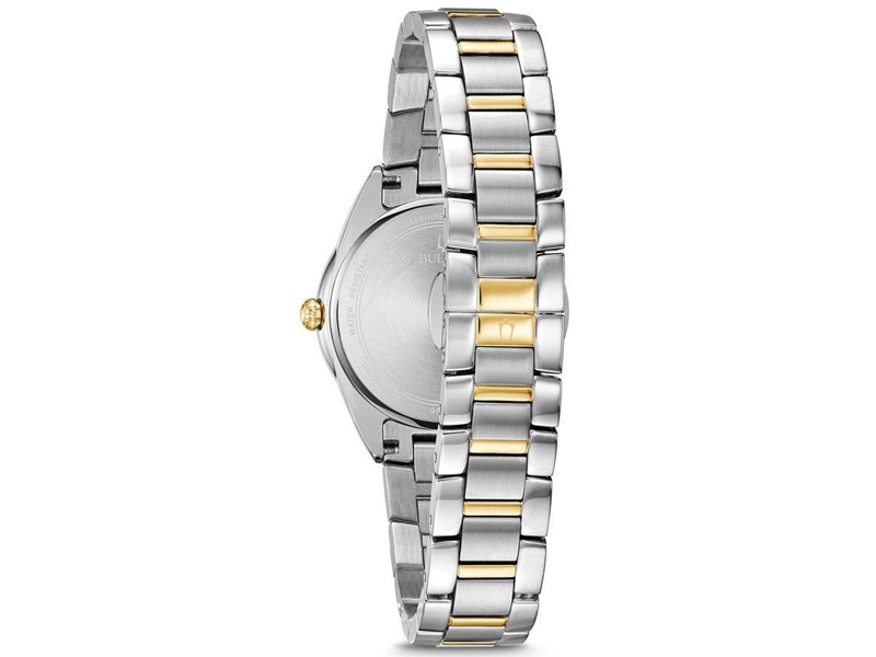 Đồng hồ nữ Bulova 98P184 (Kính Sapphire, mặt xà cừ, kích thước mặt 32mm)