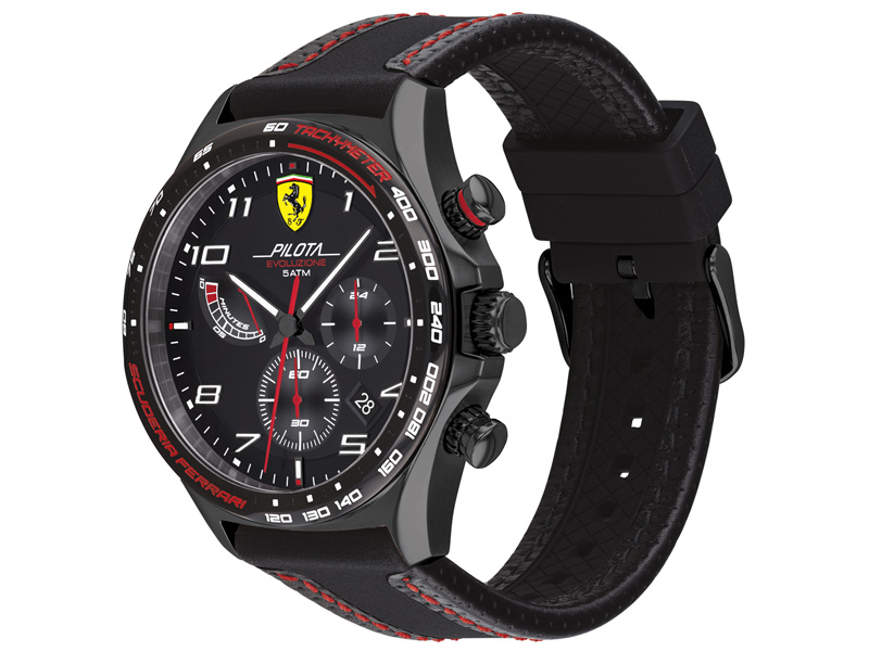 Đồng hồ nam Ferrari 0830717 Chronograph (Bấm giờ, lịch ngày, kích thước mặt 44mm)