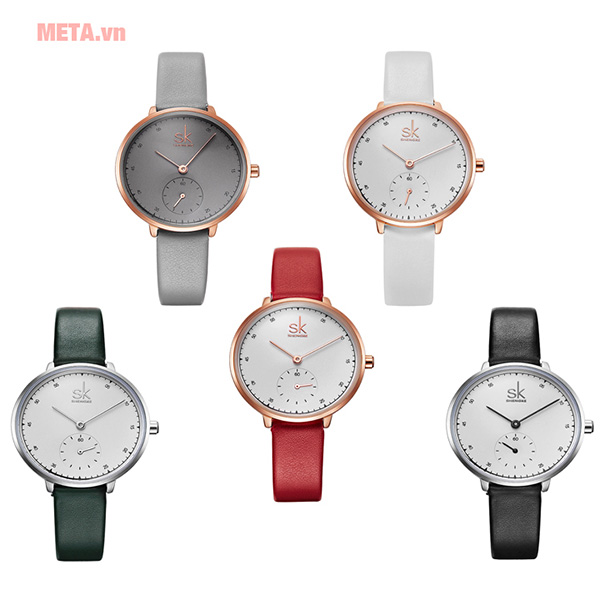Đồng hồ nữ chính hãng Shengke Korea K8004