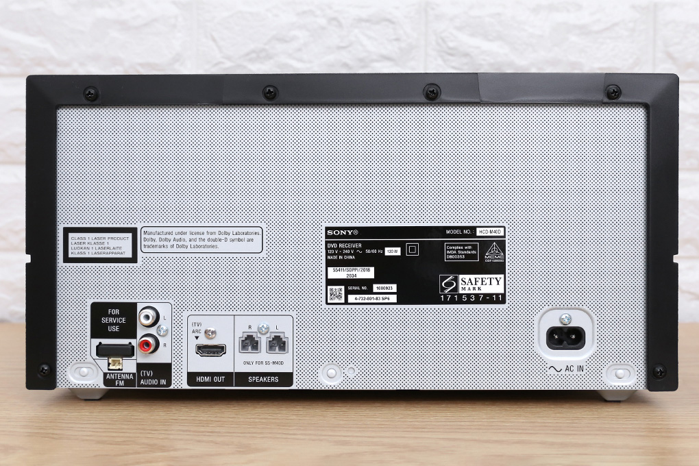 Dàn âm thanh Sony MHC-M40D