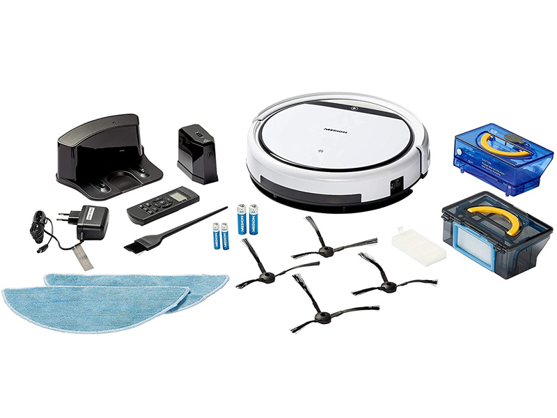 Robot hút bụi lau nhà thông minh Medion MD 19510 - Hàng chính hãng