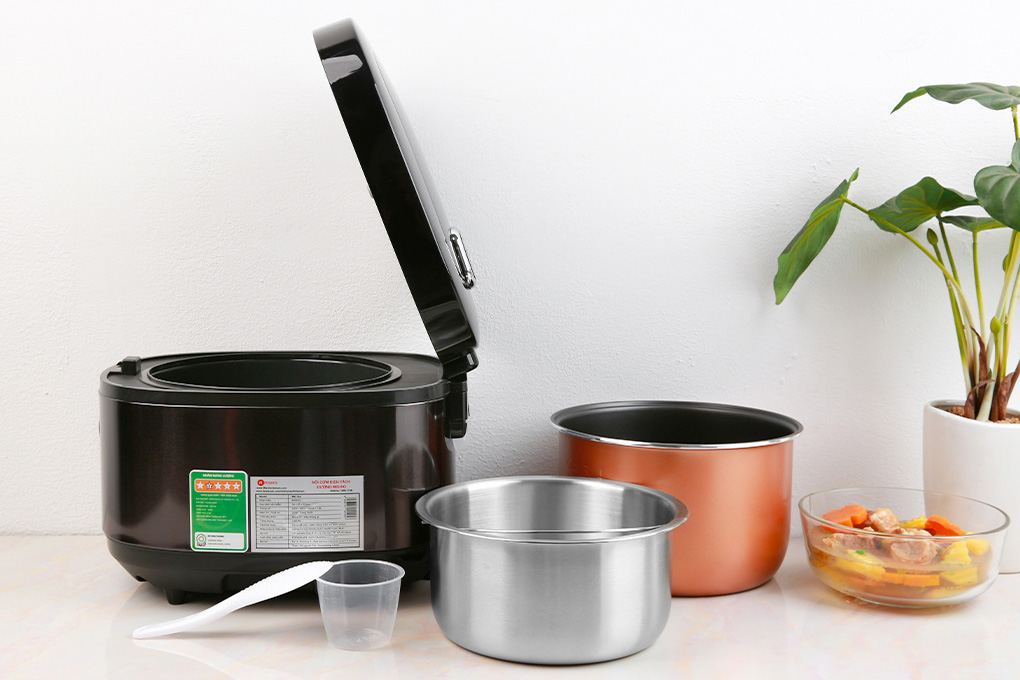 Nồi cơm tách đường điện tử Mishio MK194 (Hàng thanh lý)