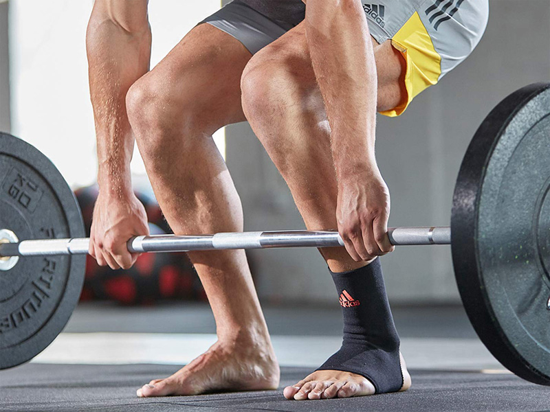 Băng cổ chân Adidas size S ADSU-12411RD