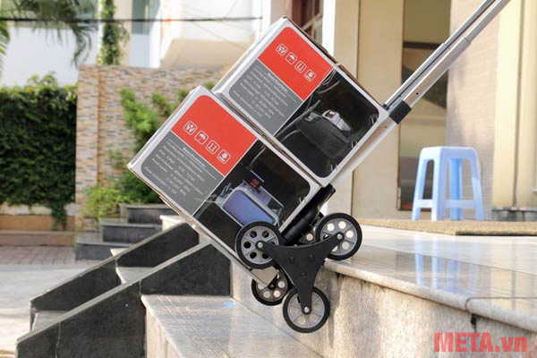 Xe kéo đẩy leo cầu thang 6 bánh rút gọn Advindeq TL-35/70