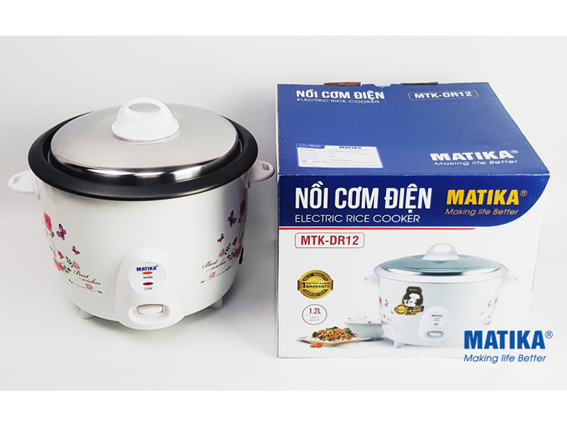 Nồi cơm điện Matika MTK-DR12