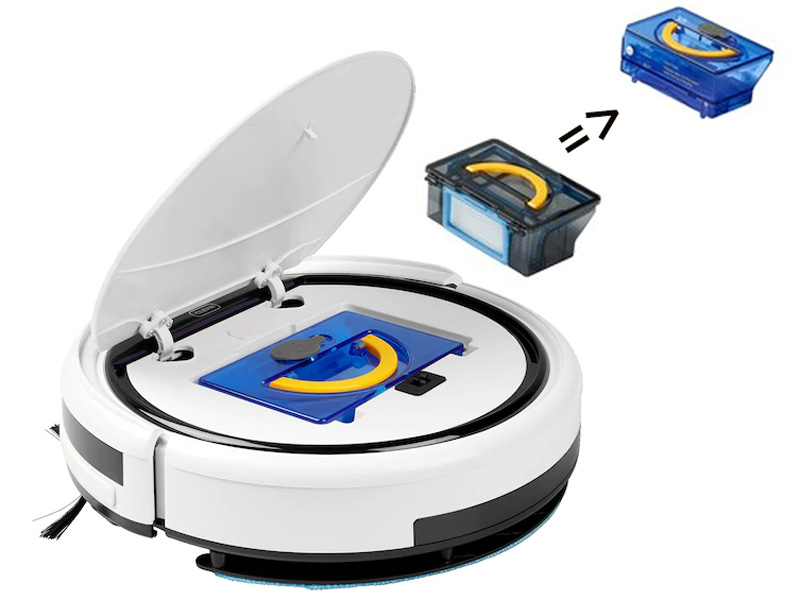 Robot hút bụi lau nhà thông minh Medion MD 19510 - Hàng chính hãng