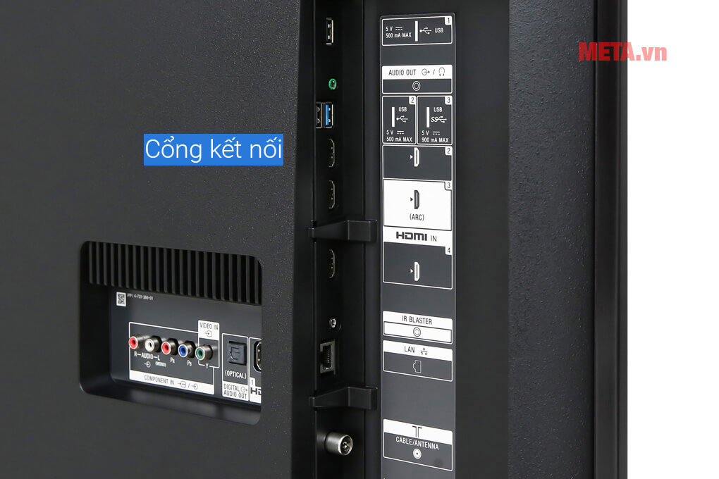 Tivi Sony Android 4K 49 inch KD-49X8500G (Đen)